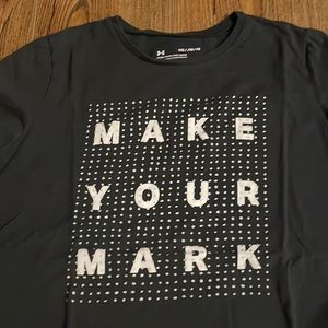 Black Under Armour tee